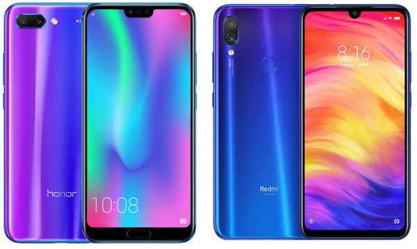 Xiaomi Redmi Note 7 vs Honor 10 – сравнение смартфонов