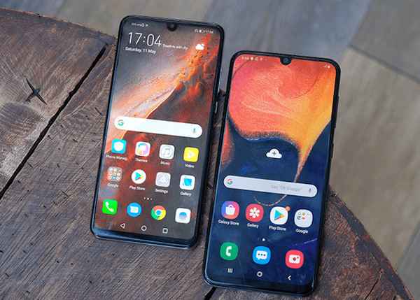 Samsung Galaxy A50 vs Huawei P30 Lite – сравнение смартфонов