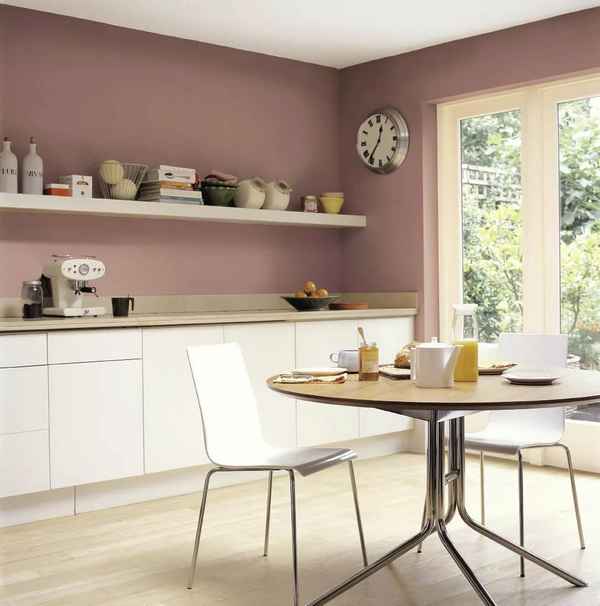 Покраска стен на кухне