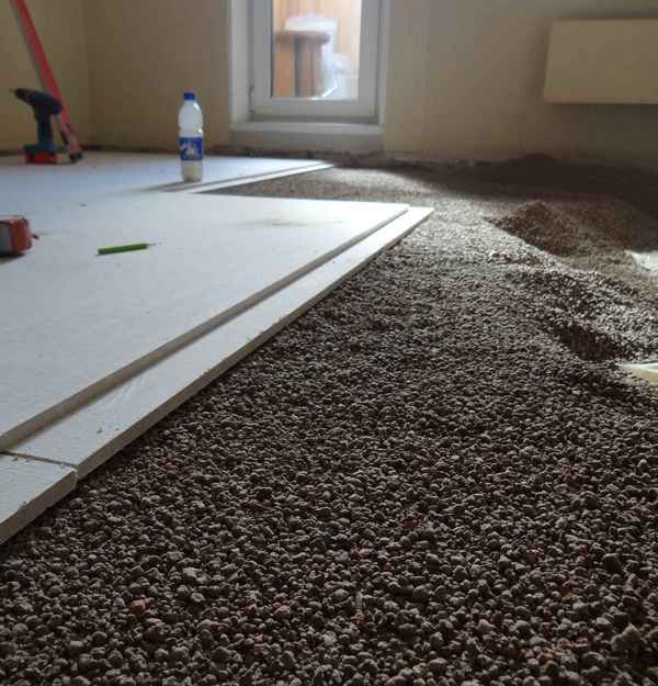 Сухая стяжка пола своими руками - подробно + фото и видео