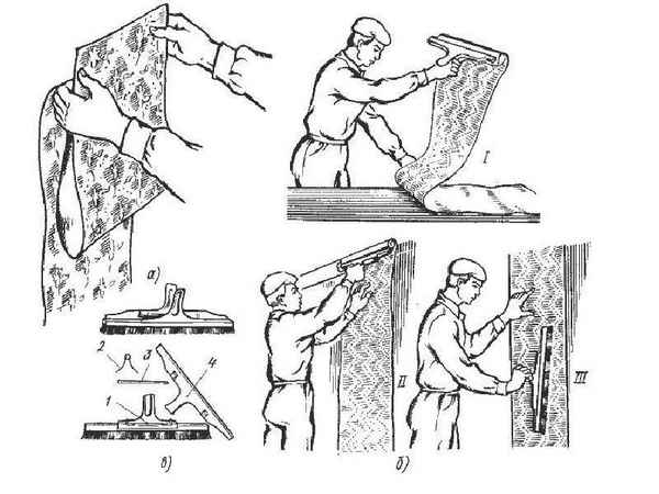 Как клеить обои - технология