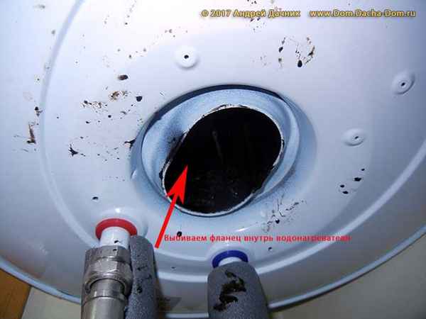 Как выполнить замену тэна водонагревателя Аристон - инструкция.