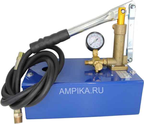 Насос для опрессовки - как выбрать и провести испытания.