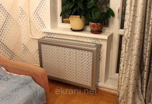 Как закрыть батарею отопления в комнате: чем прикрыть радиатор на кухне в квартире, как спрятать экраном своими руками