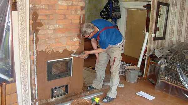 Чем штукатурить печь: штукатурка печки, как приготовить раствор, как сделать штукатурную смесь, как оштукатурить кирпичную печь, чем лучше заштукатурить