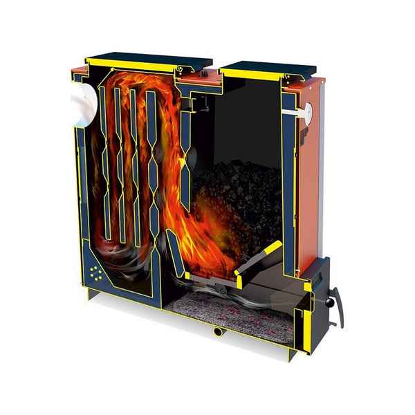 Угольные котлы длительного горения - экономные котлы отопления на угле, фото и видео примеры