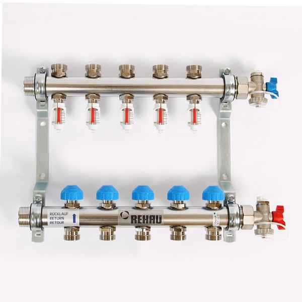 Коллектор для теплого пола своими руками