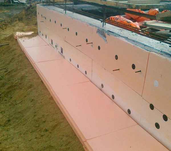 Как утеплить фундамент экструдированным пенополистиролом?