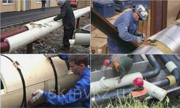 Изоляция трубопроводов: выбор материалов и их монтаж