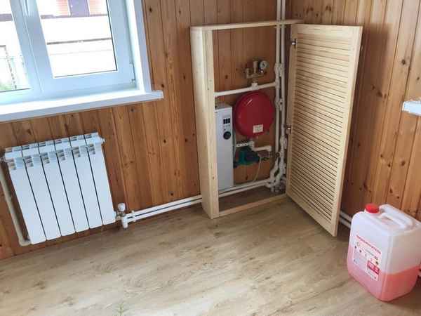 Система отопления дачного дома электричеством