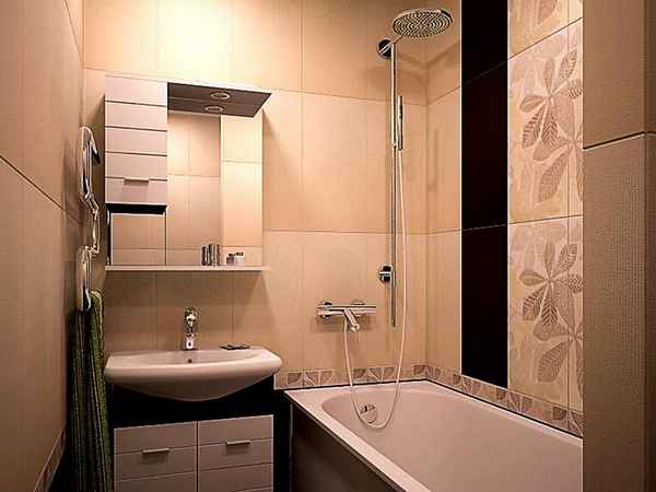 Ремонт в ванной в хрущевке: фото варианты