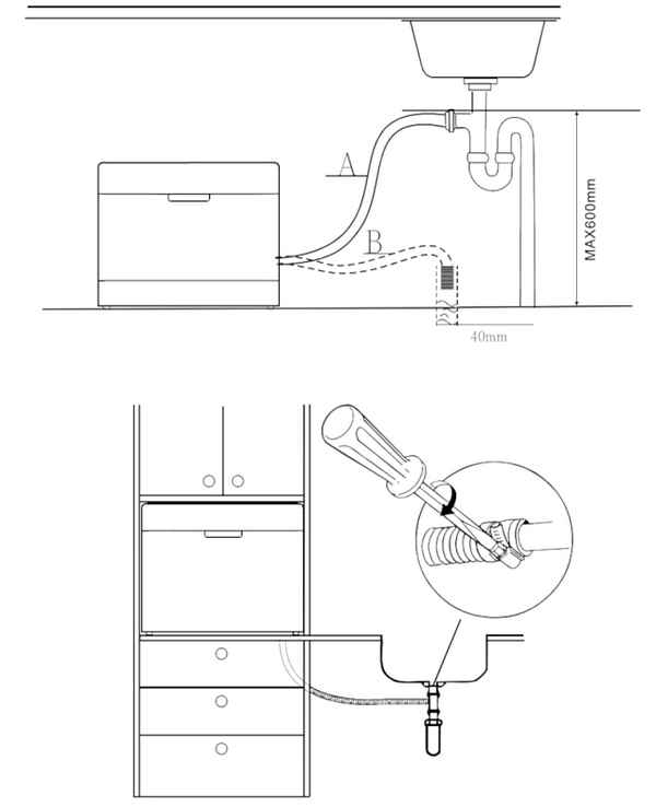 Подключение посудомоечной машины своими руками