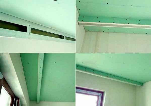 Ниша для штор из гипсокартона своими руками - Фото + Видео