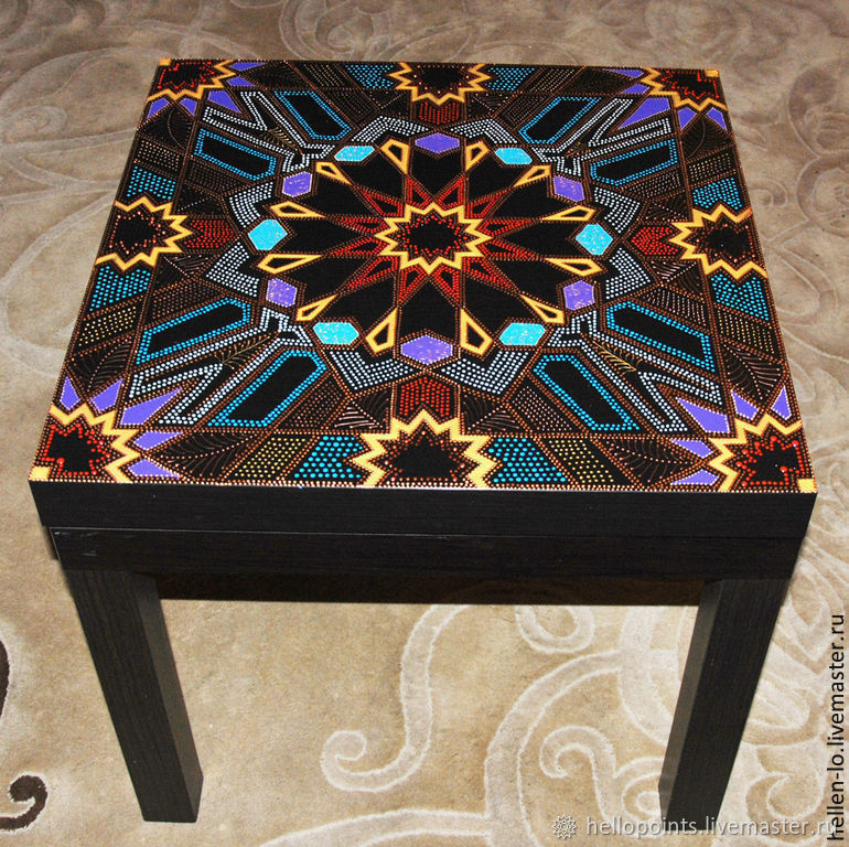 Как декорировать журнальный столик? Примеры