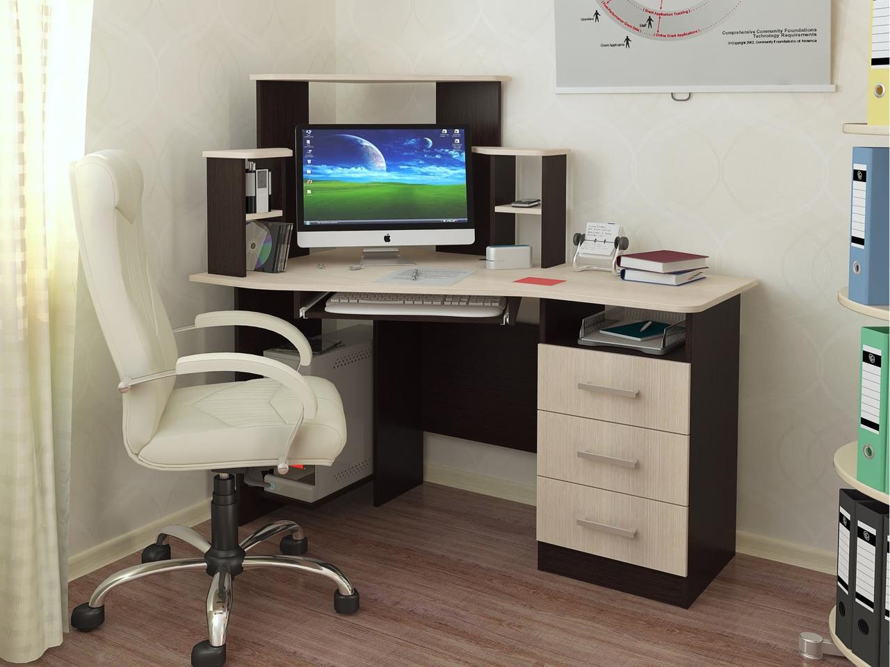 Виды компьютерных столов: краткий обзор