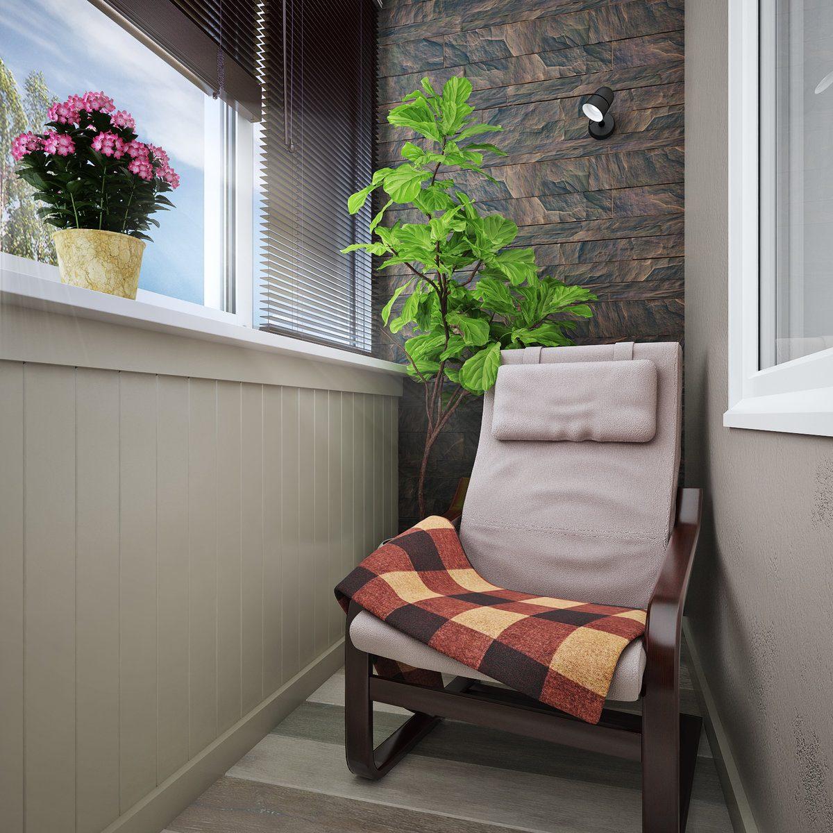 Выбираем кресло на балкон: фото, необычные идеи