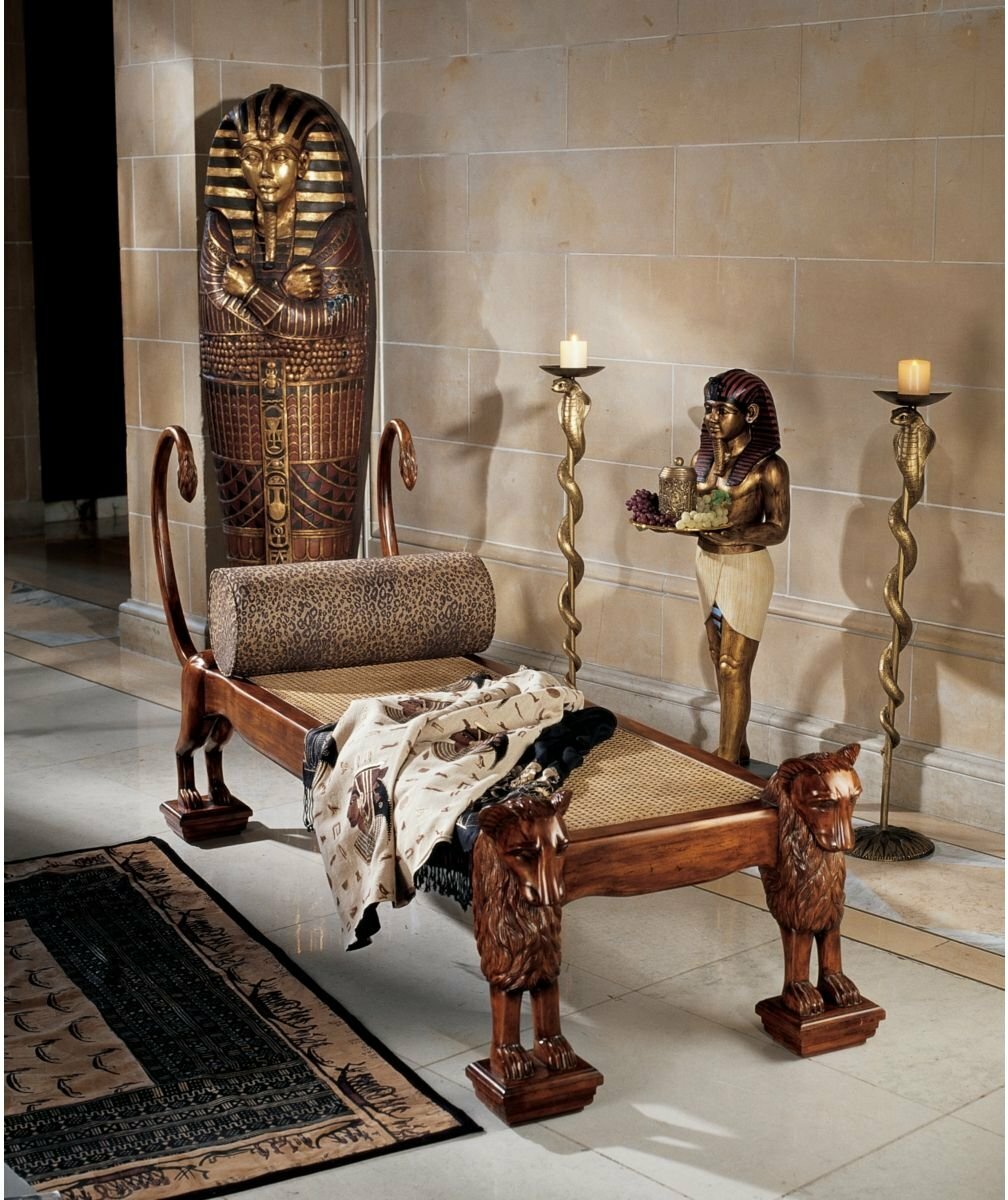 Необычная мебель в египетском стиле: фото, идеи интерьера