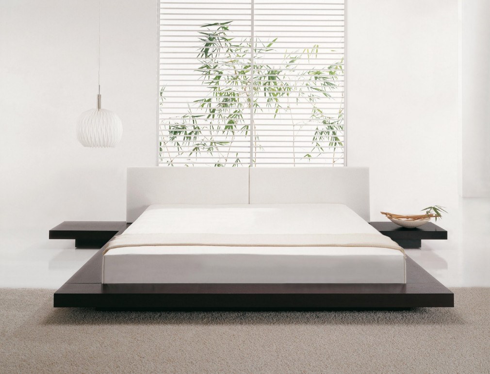 Необычные низкие кровати в японском стиле: фото, идеи