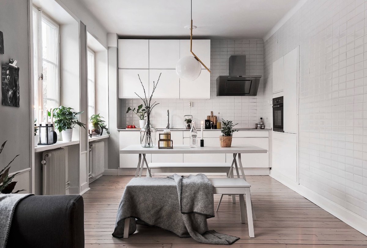 Скандинавский стиль: 5 примеров чистого и лаконичного оформления интерьера