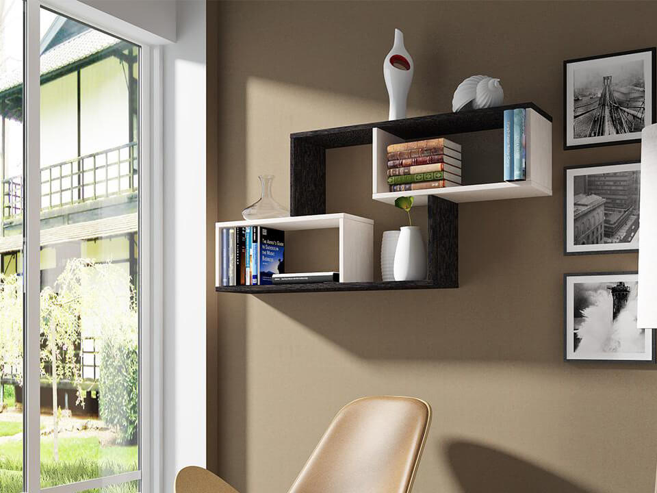 Очень необычные полочки на стену: концепты, фото