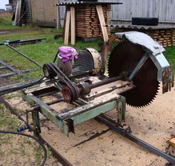 Дисковая пилорама своими руками в домашних условиях: чертежи, фото, видео