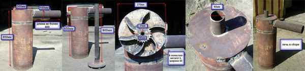 Делаем печь бубафоня своими руками: схема, чертеж, пошаговые фото + видео