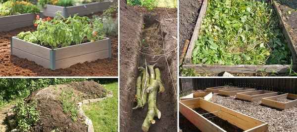 Как сделать грядки на даче своими руками из досок и картона (фото, видео)