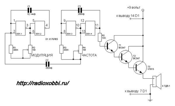 Схема изготовления отпугивателя мышей своими руками + фото