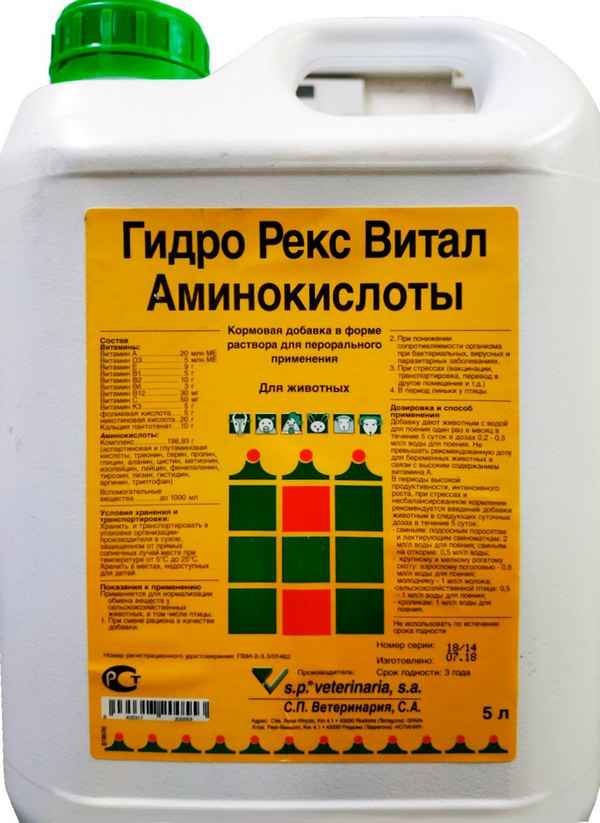 Рекс витал аминокислоты - инструкция по применению, отзывы, дозировка