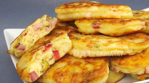 Оладьи в стиле пицца - рецепт с фото пошагово
