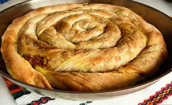 Вертута молдавская - рецепт с яблоками, творогом (пошаговое фото)