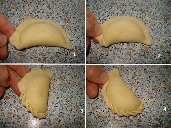 Как лепить вареники красиво - разные способы и формы для вареников