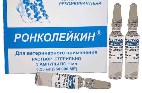 Ронколейкин - инструкция по применению в ветеринарии, отзывы