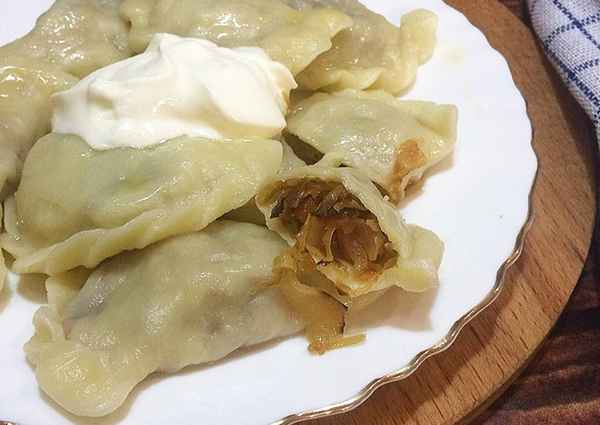 Вареники с капустой - пошаговый рецепт с фото