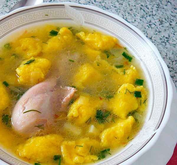 Суп с галушками - рецепты с фото пошагово