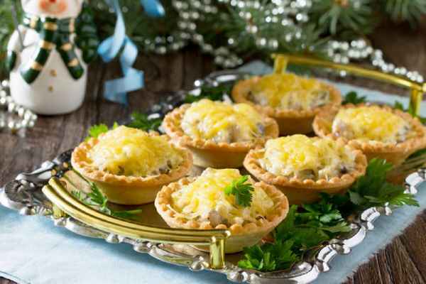 Жульен в тарталетках - 4 рецепта с фото