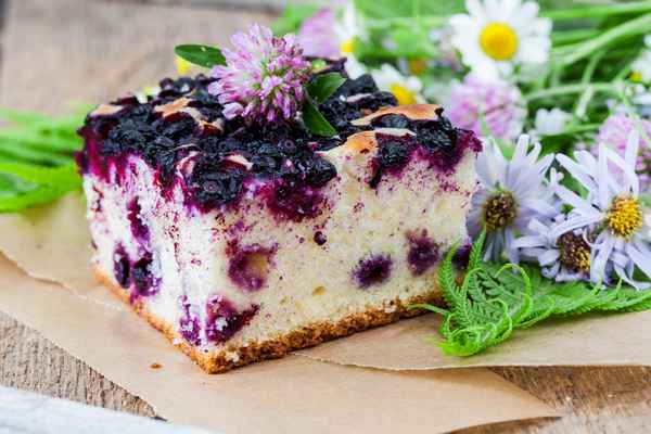 Пирог с черникой — 4 простых рецепта вкусных черничных пирогов