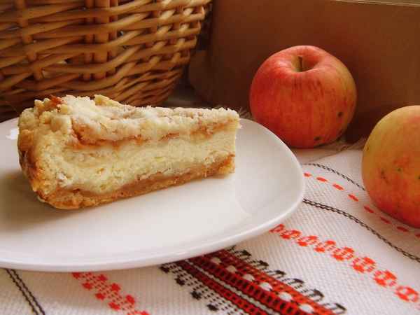 Пироги с творогом и яблоками - 4 рецепта творожно-яблочного пирога с фото