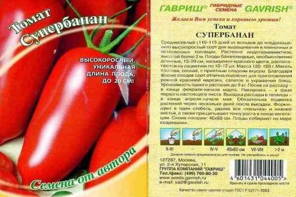Томат Супербанан: хаpaктеристика и описание сорта, фото, отзывы