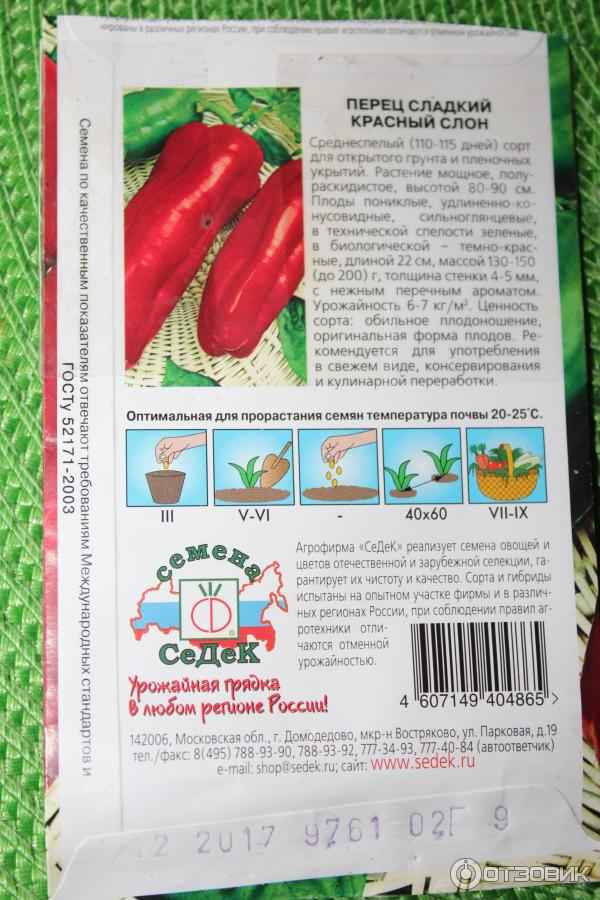 Перец Красный слон: отзывы, фото, описание сорта, урожайность