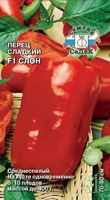 Перец Супер Слон F1: отзывы, фото, описание сорта, урожайность