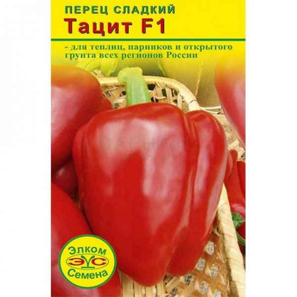 Перец Тацит F1: описание сорта, фото, отзывы, урожайность