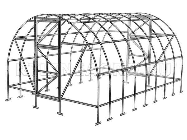 Теплица из поликарбоната Народная усиленная: сборка, хаpaктеристики, отзывы
