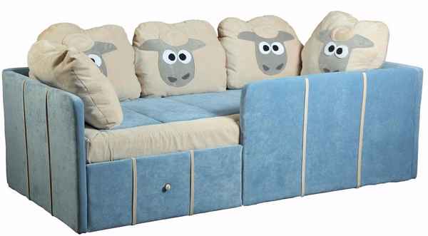 Детский диван-кровать: преимущества и недостатки в интерьере