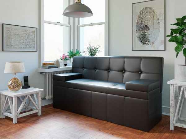 Дизайн кухни с диваном: преимущества и особенности выбора мягкой мебели