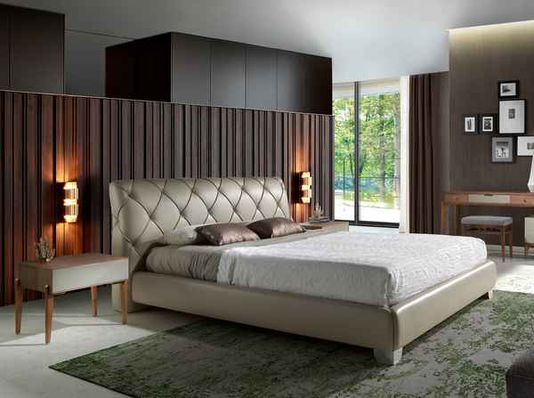 Двуспальные кровати - шикарные модели для современной спальни