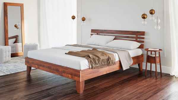 Кровать из массива дерева от производителя: виды и дизайн