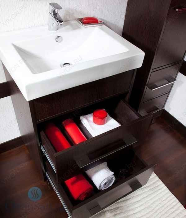 Paковина с тумбой в ванную комнату: стильное и удобное решение