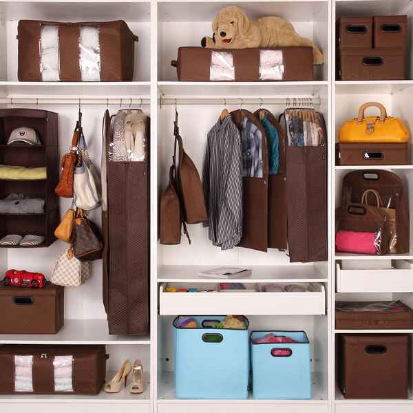 Как организовать правильное хранение вещей в шкафу: советы, фото
