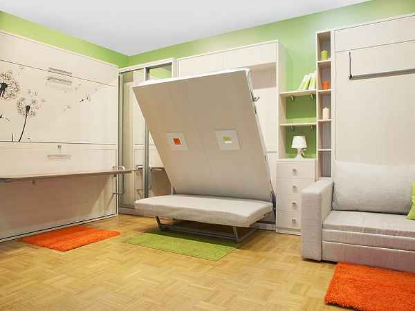 Лучшие кровати-трaнcформеры для маленьких квартир с фото